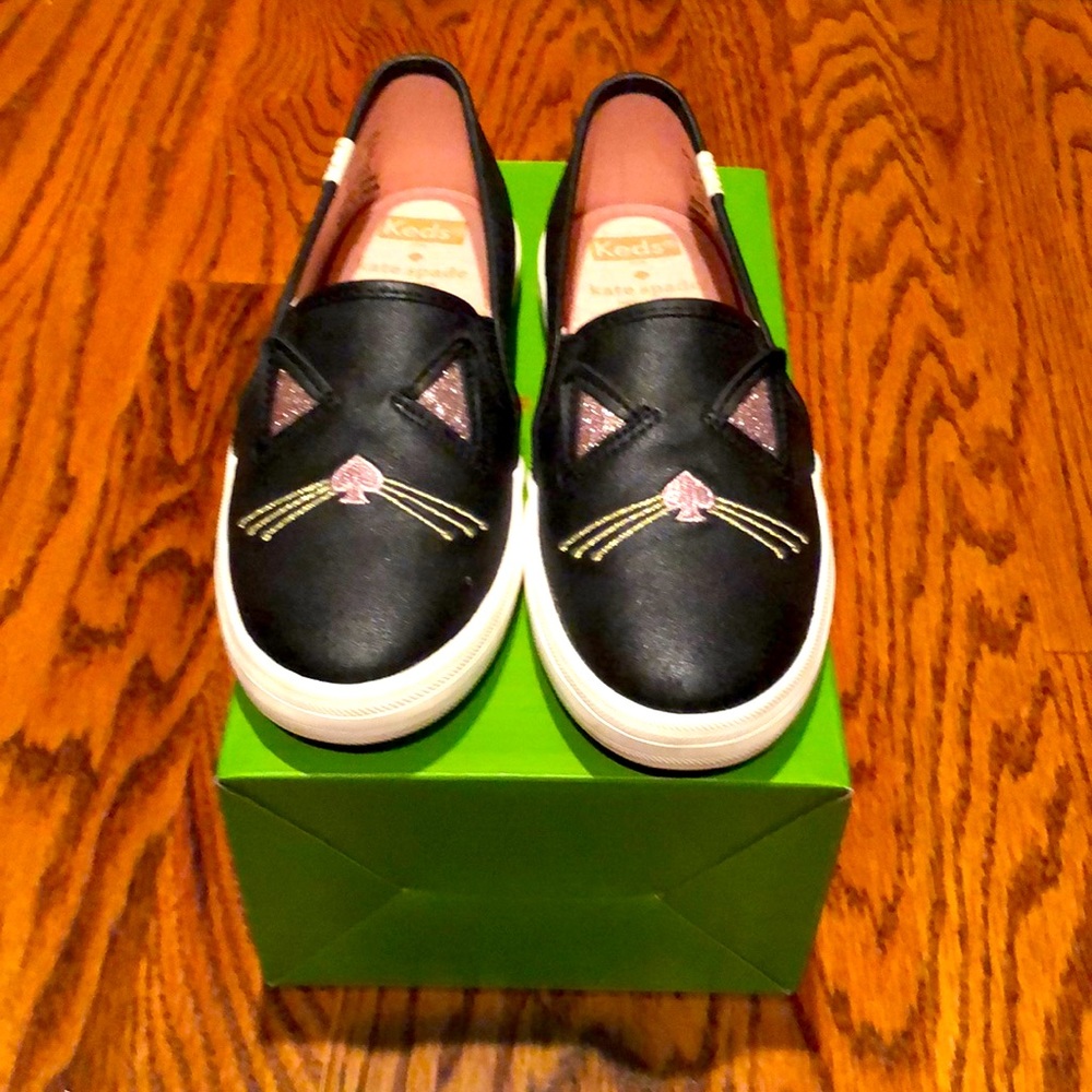 Keds-  by Kate Spade girls cat sneakers